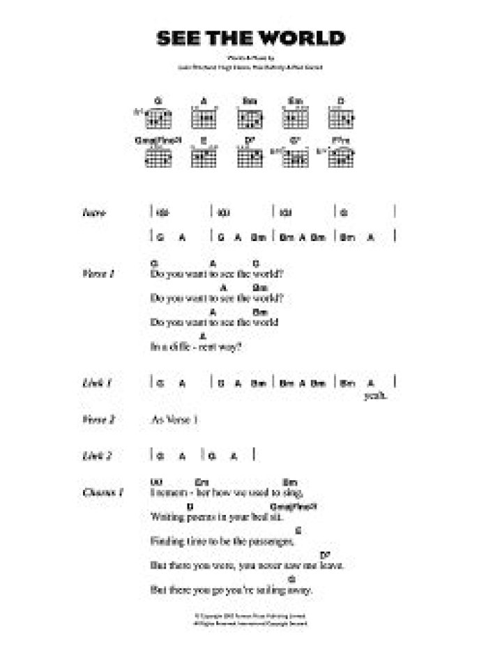 Caamp see the world lyrics