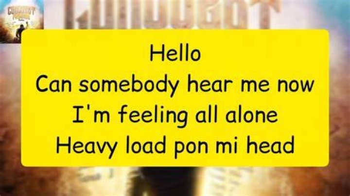 Carrying a heavy load lyrics