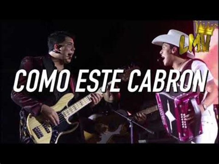 Como este cabron lyrics