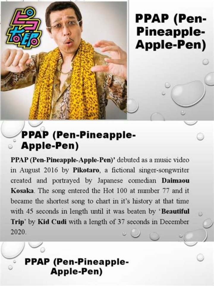 Copy and paste songs ppap lyrics