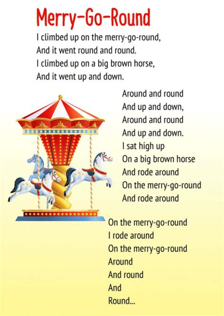 Down down like a merry go round lyrics