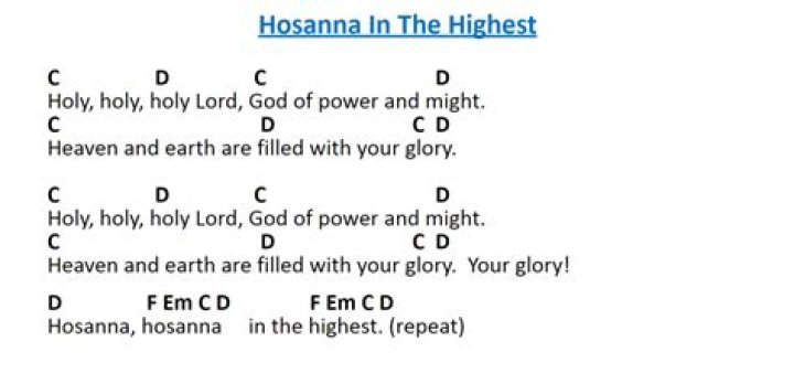 From the highest lyrics