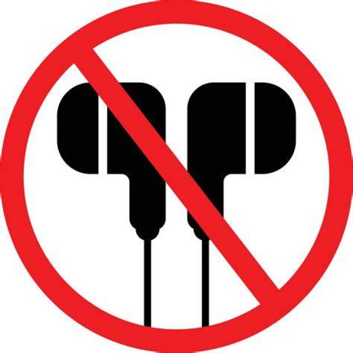 Headphone Symbol Go Away