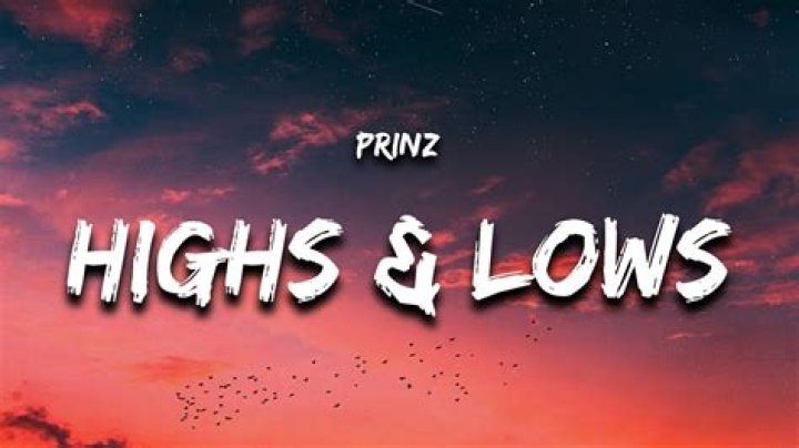 Highs and the lows lyrics