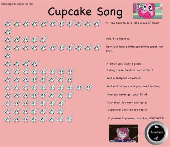 Hump me cupcake lyrics