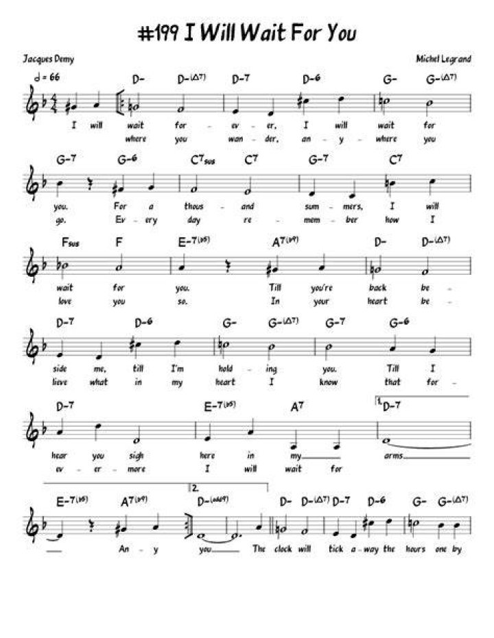 I will wait for you by future lyrics