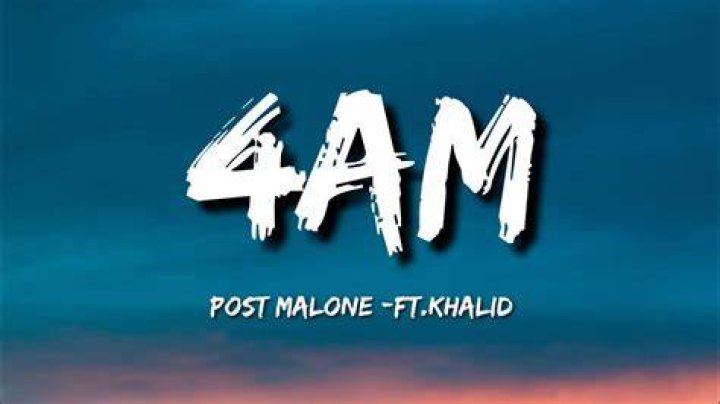 It’s 4am lyrics