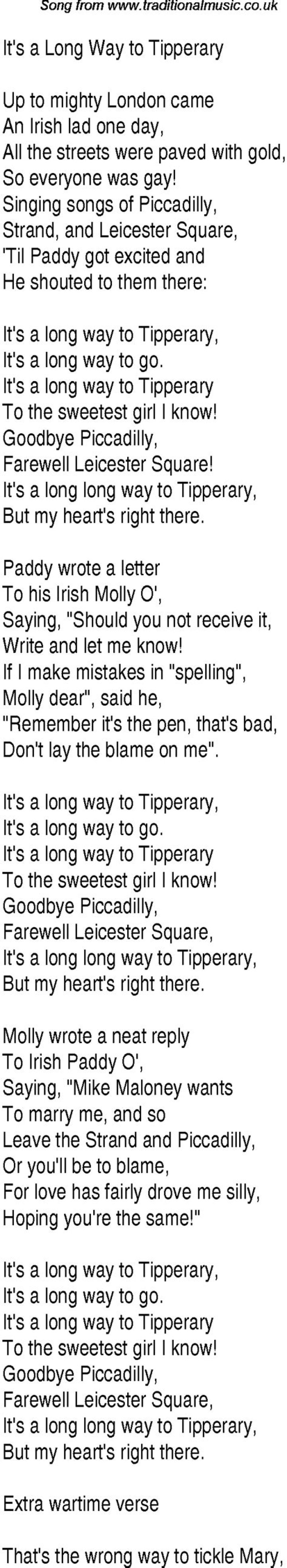 Its been a long way lyrics