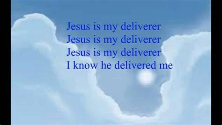 Jesus my deliverer lyrics