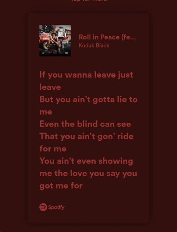 Lean kodak black lyrics