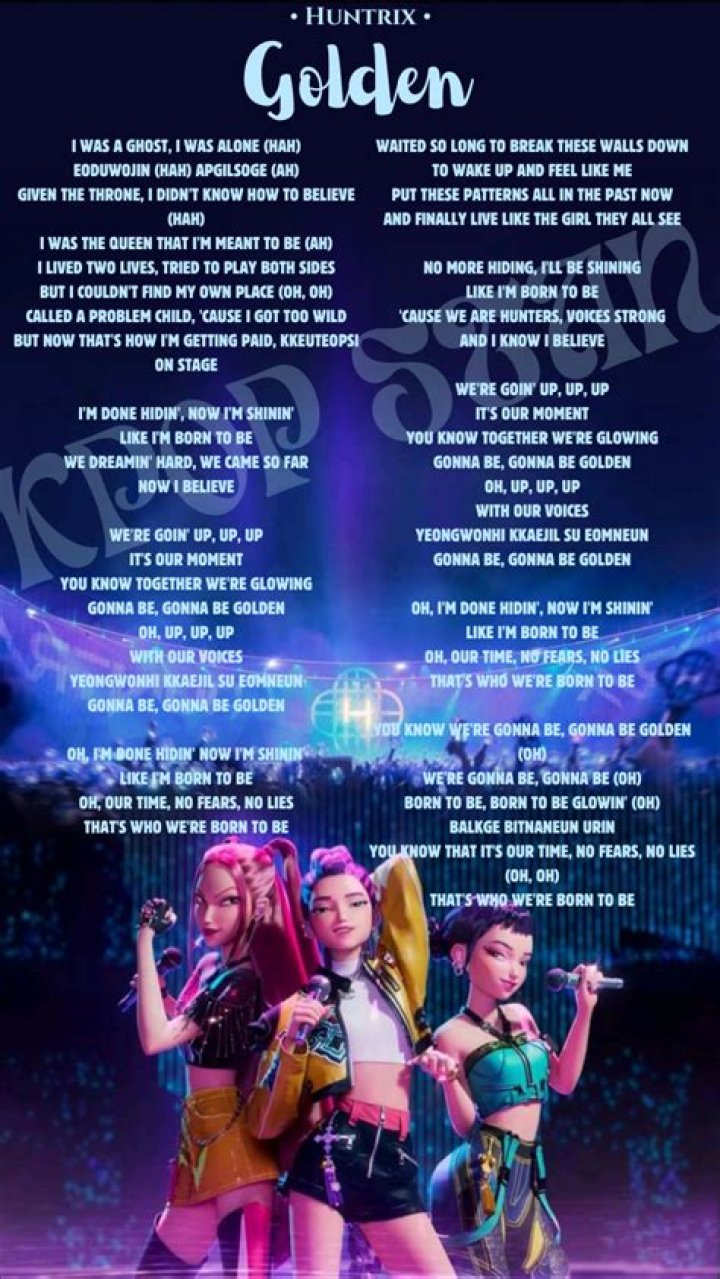 Live like golden lyrics