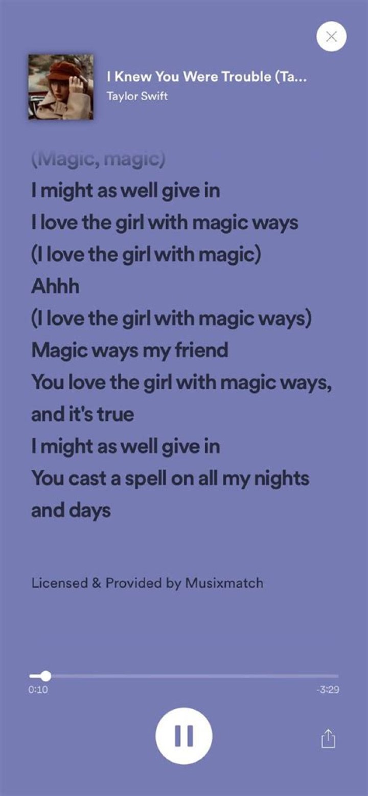 Magic ways lyrics