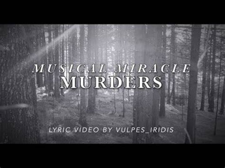 Murders miracle musical lyrics