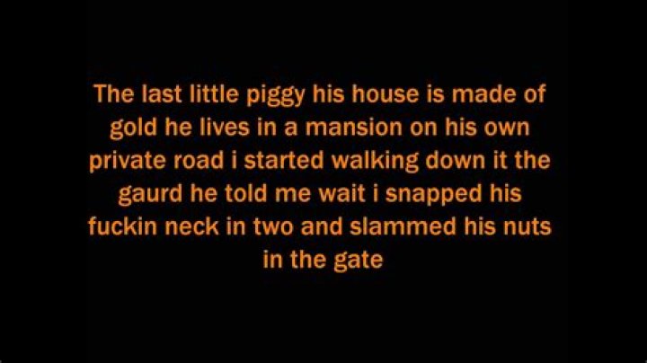 Piggy pie lyrics