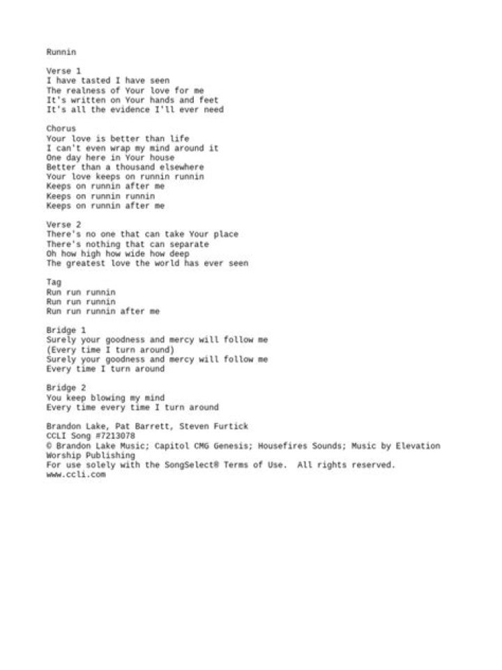 Runnin 3x lyrics