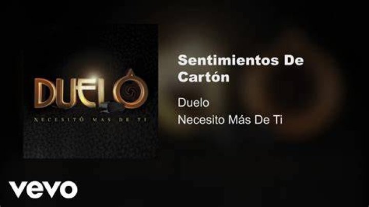 Sentimientos de cartón! lyrics