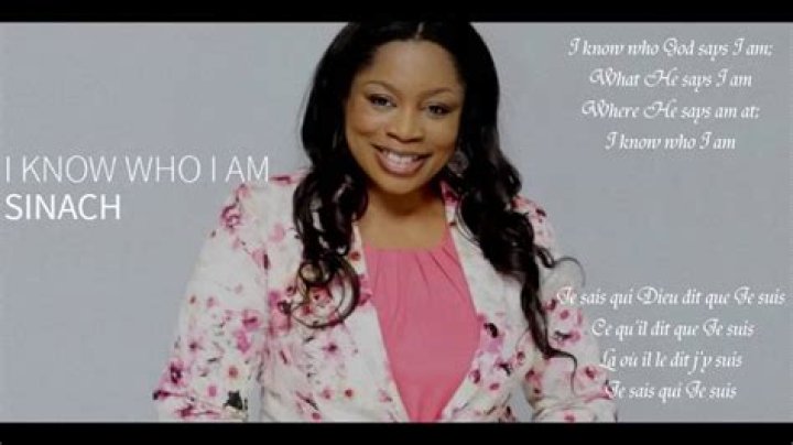 Sinach i know who i am lyrics