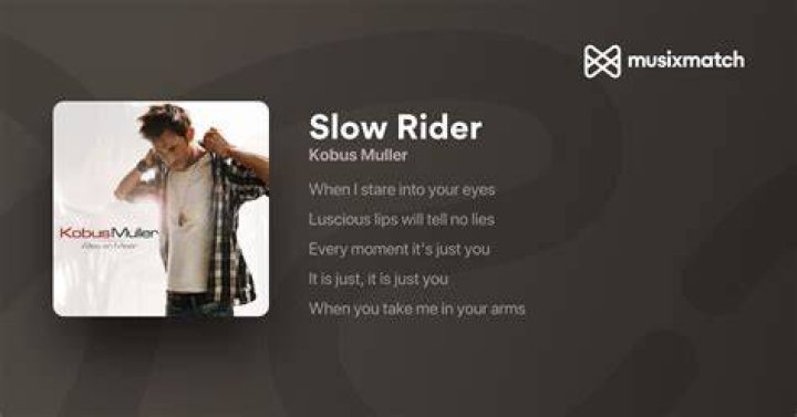 Slow rider lyrics
