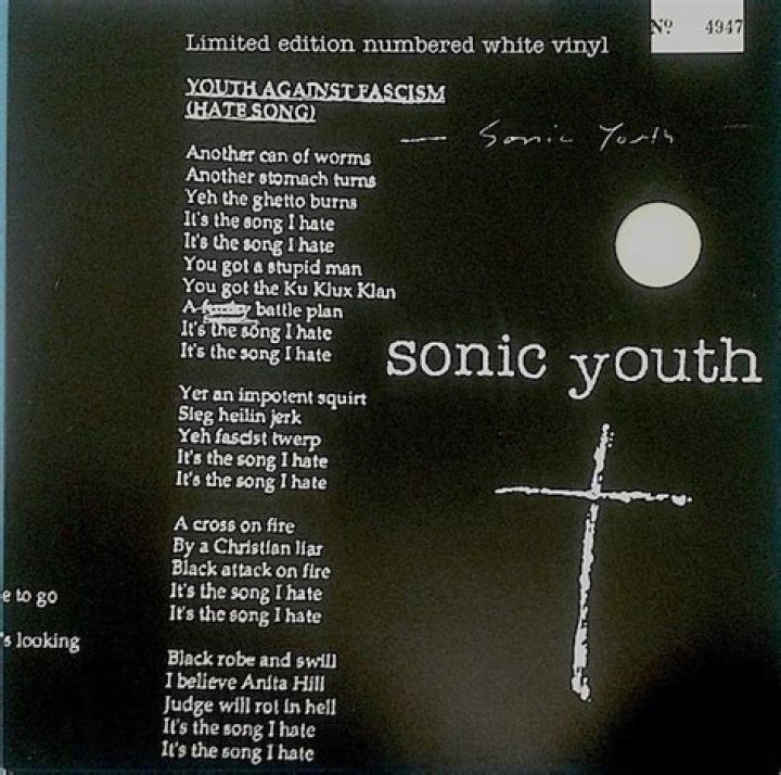 Sonic youth lyrics