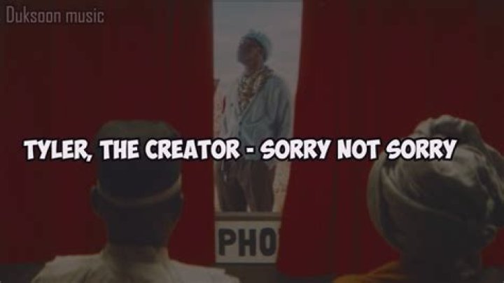Sorry not sorry tyler the creator clean version lyrics