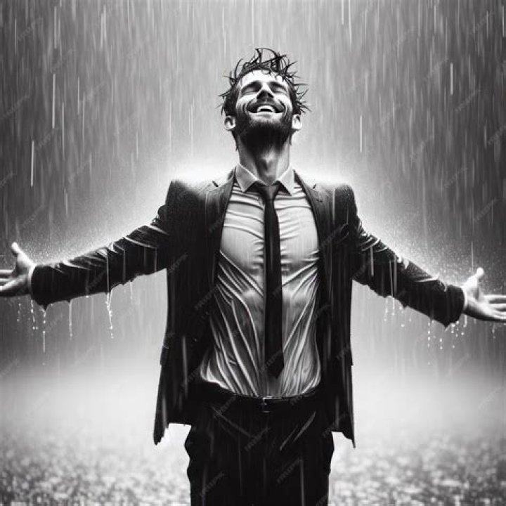 Standing in the pouring rain lyrics