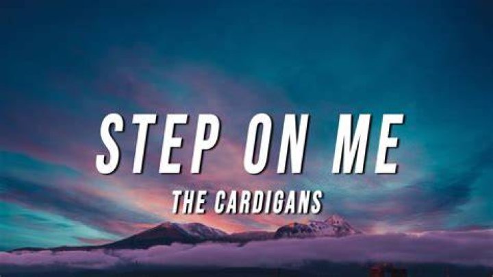 The Cardigans Step On Me Lyrics