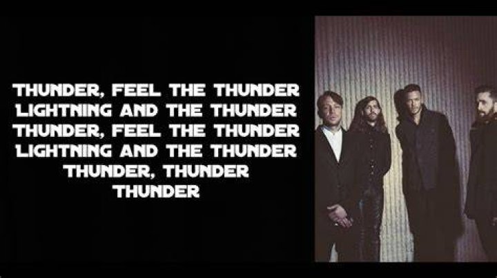 Thunder, lightning lyrics