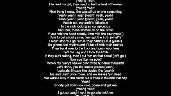 Usher yeah lyrics